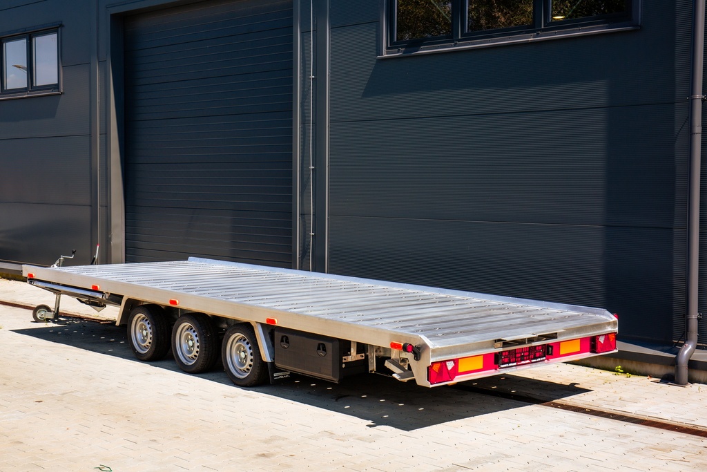 Car Transporter Trailer - Steel + Aluminium - Loading Space 8500x2100mm