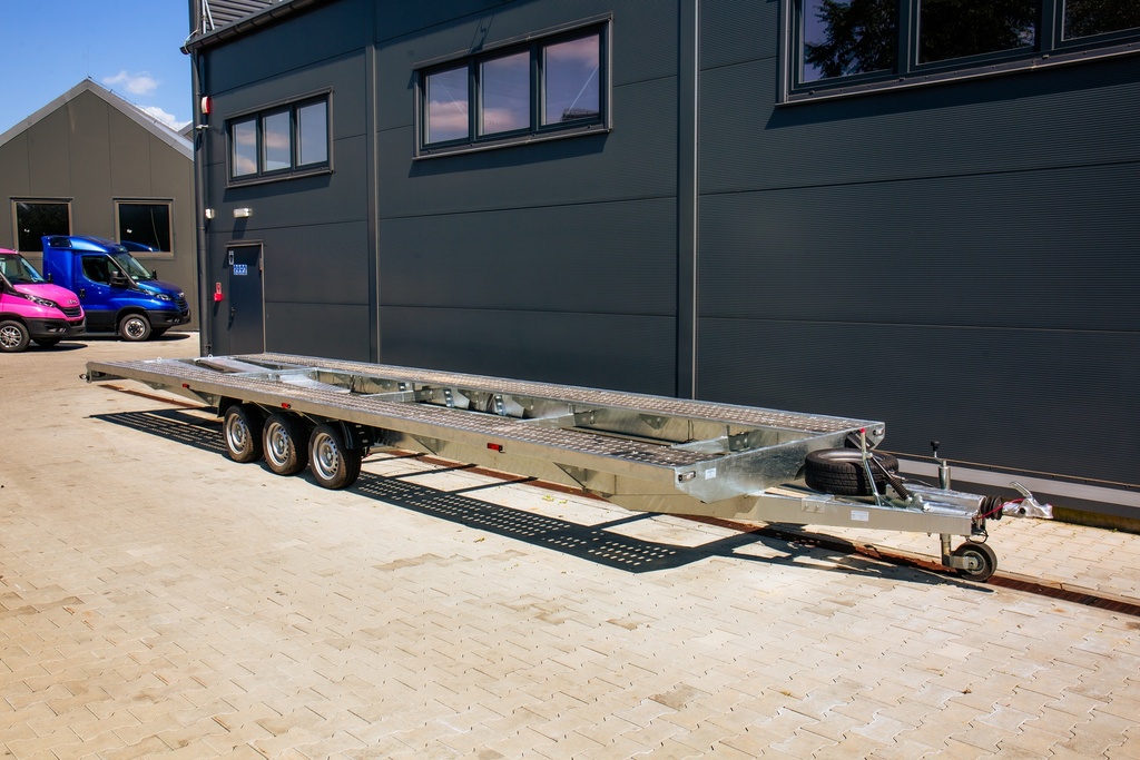 Steel-Aluminium Car Transporter Trailer -  LOHR - Loading Space 8500x2100mm