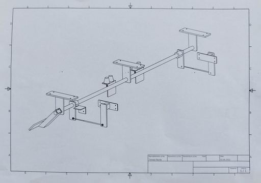 Ramps Mechanizm with pneumatic springs